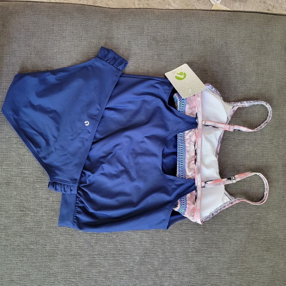 Next Retrograde Double Up Tankini Top and Bottom size SMALL - Picture 5 of 13